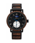 Orion Luna – Herrenuhr aus Holz mit Mondphase