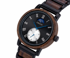 Orion Luna – Herrenuhr aus Holz mit Mondphase